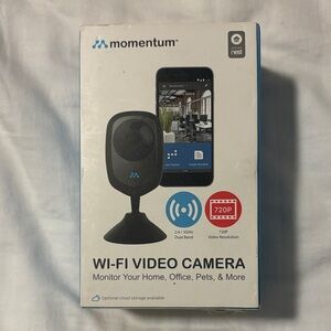 Momentum Black Wi-Fi Video Camera